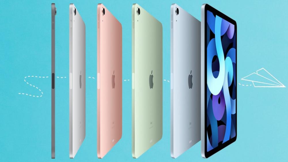 De verschillende iPad Air 2020 kleuren