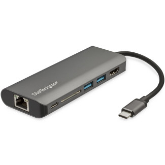 Startech.com USB-C 6-in-1 multiport adapter met HDMI SD kaartlezer 2xA 1xC 60W PD 3.0 hub