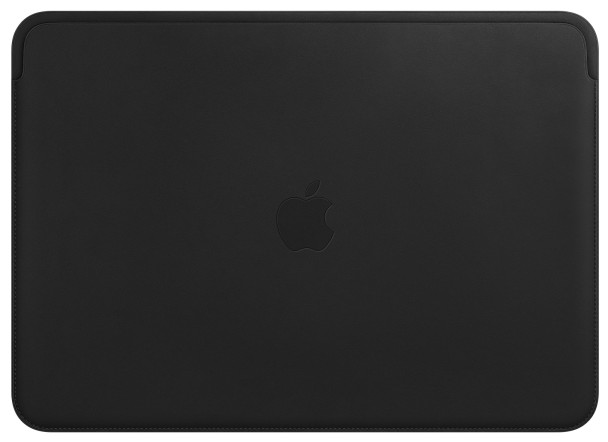 Leren Sleeve voor 13-inch MacBook Air en MacBook Pro Zwart