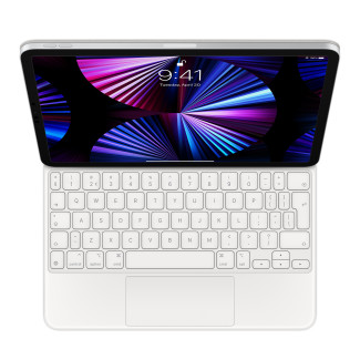 Magic Keyboard 11-inch iPad Pro (3e gen) en iPad Air (4e gen) Wit Nederlands OP=OP
