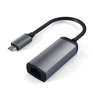 Satechi USB-C naar Ethernet Adapter Spacegrijs