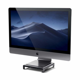 Satechi Aluminum iMac Monitor Stand Hub Spacegrijs