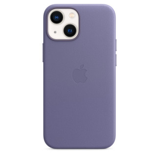 iPhone 13 mini Leren hoesje MagSafe Blauweregen