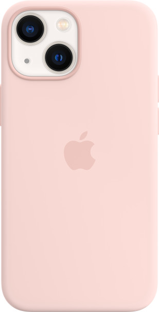 iPhone 13 mini Siliconenhoesje MagSafe Kalkroze