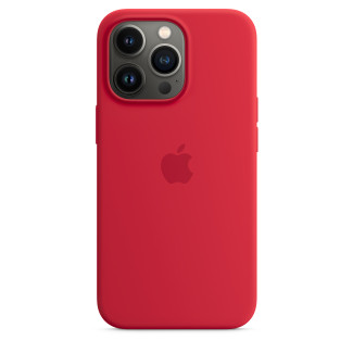 iPhone 13 Pro Siliconenhoesje MagSafe Rood