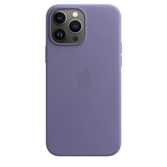 iPhone 13 Pro Max Leren hoesje MagSafe Blauweregen