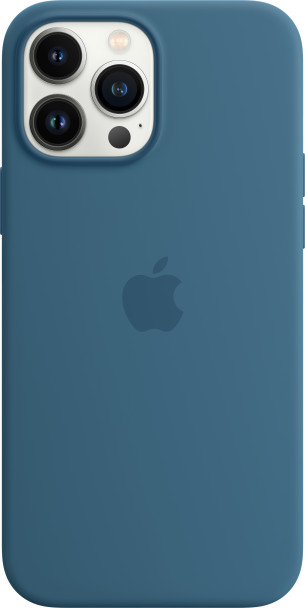 iPhone 13 Pro Max Siliconenhoesje MagSafe Ijsblauw