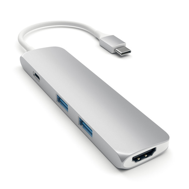 Satechi USB-C Multiport Adapter - Silver