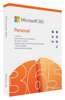 Microsoft 365 Personal 1 Jaar (NL)
