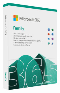 Microsoft 365 Family 1 Jaar (NL)
