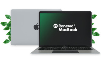 Renewd MacBook Air 13 i5 128GB (2017) Zilver OP=OP