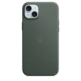 FineWoven hoesje met MagSafe voor iPhone 15 Plus - Evergreen