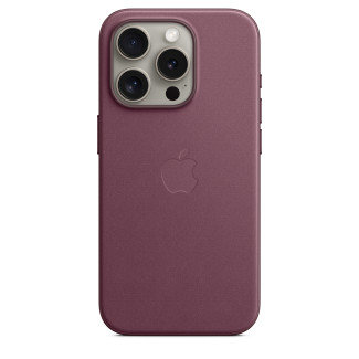 FineWoven hoesje met MagSafe voor iPhone 15 Pro - Moerbei