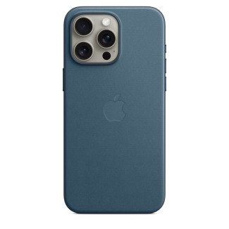 FineWoven hoesje met MagSafe voor iPhone 15 Pro Max - Oceaanblauw