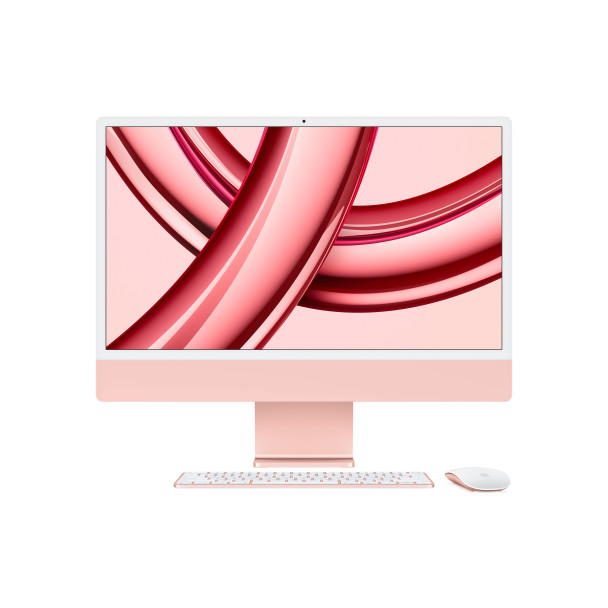 iMac 24-inch 4.5K M3 8-core CPU 8-core GPU 8GB 256GB Paars