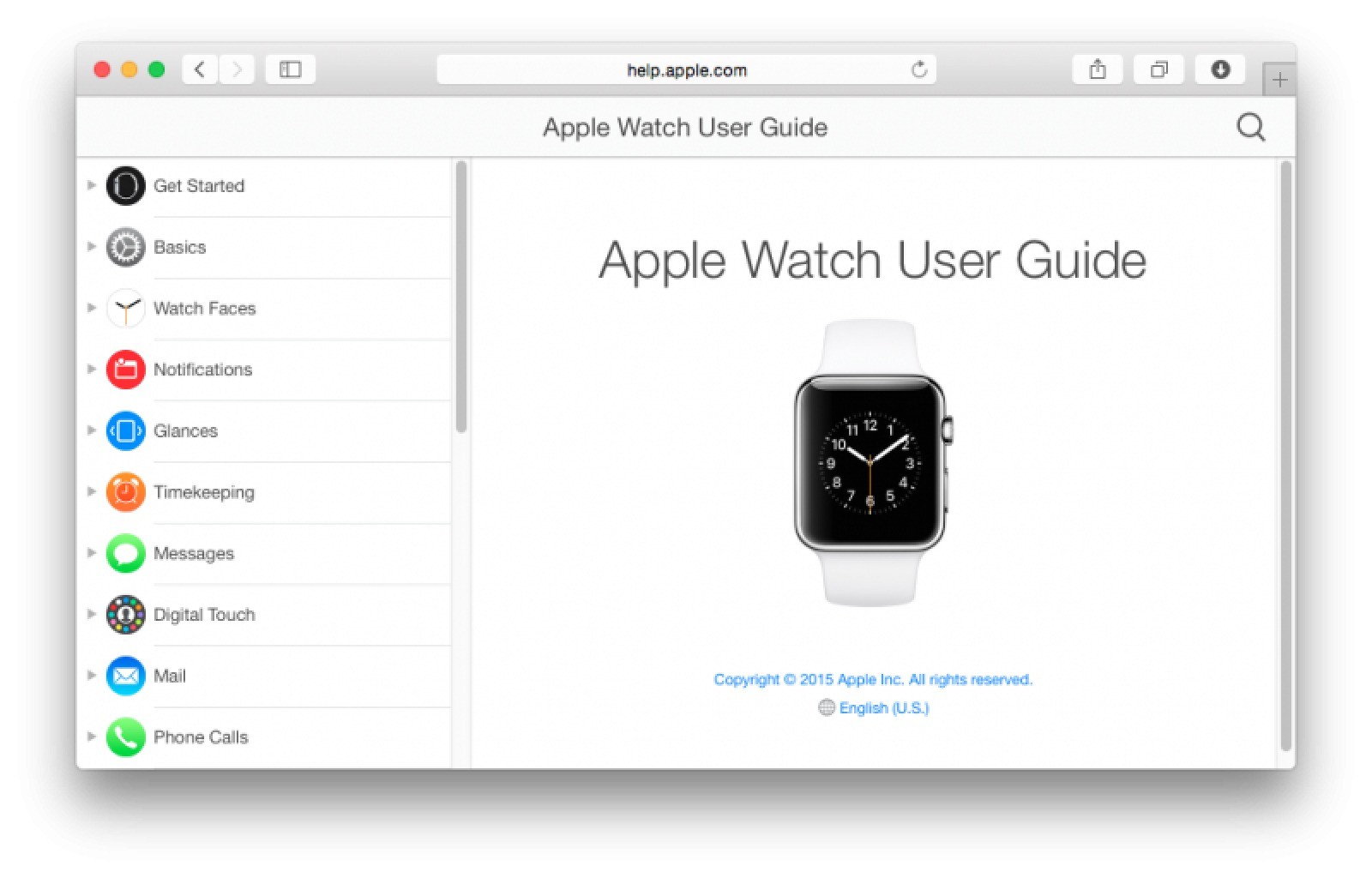 Apple Watch Handleiding