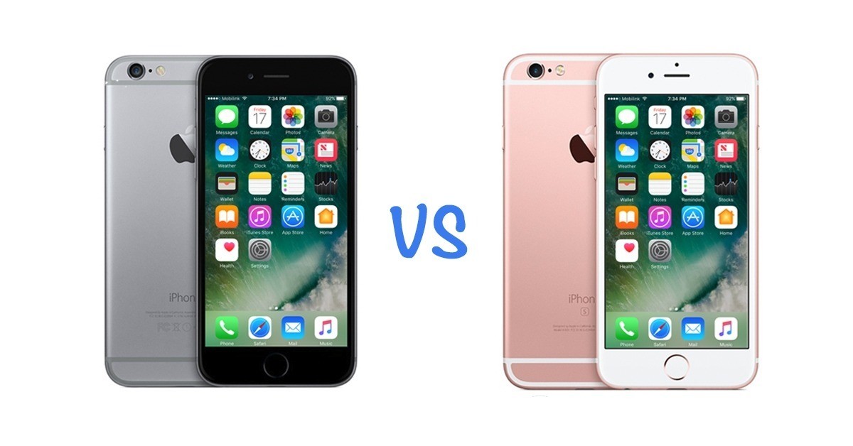 iphone 6 vs iphone 6s