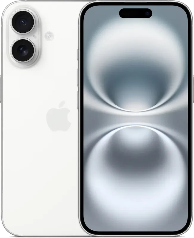 Apple iPhone 16 (2024) - 128GB - Wit