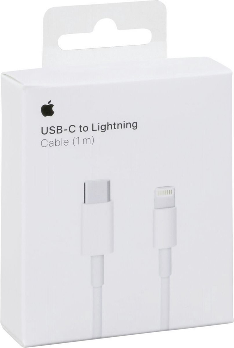 Apple USB-C naar Lightning Kabel - 1m - Wit