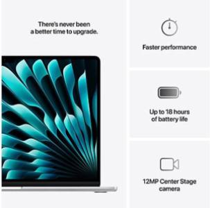 Apple MacBook Air (2025) - 15 inch - M4 - 16GB - 512GB - Zilver