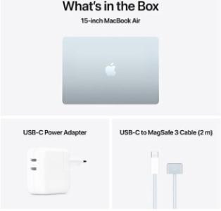 Apple MacBook Air (2025) - M4 - 24GB - 512GB - 15 inch - Hemelblauw