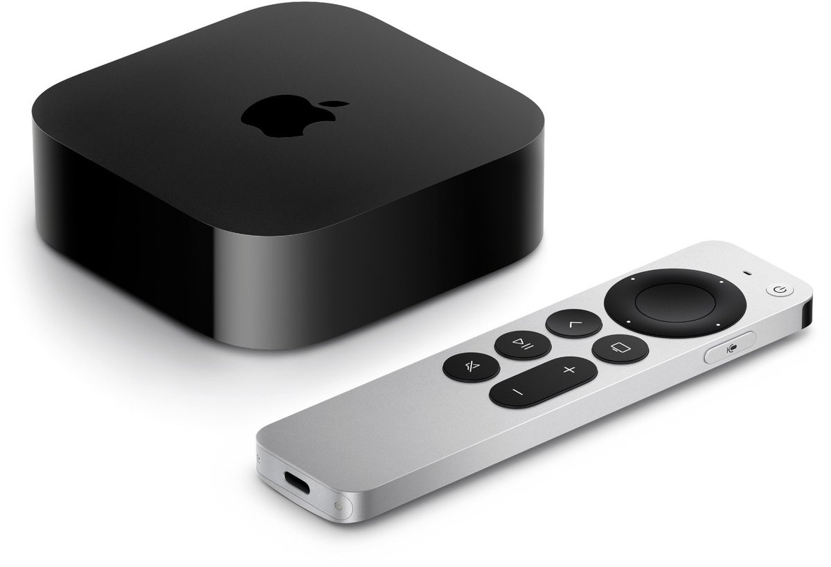 Apple TV 4K (2022) - Wi-Fi - 64GB - Zwart