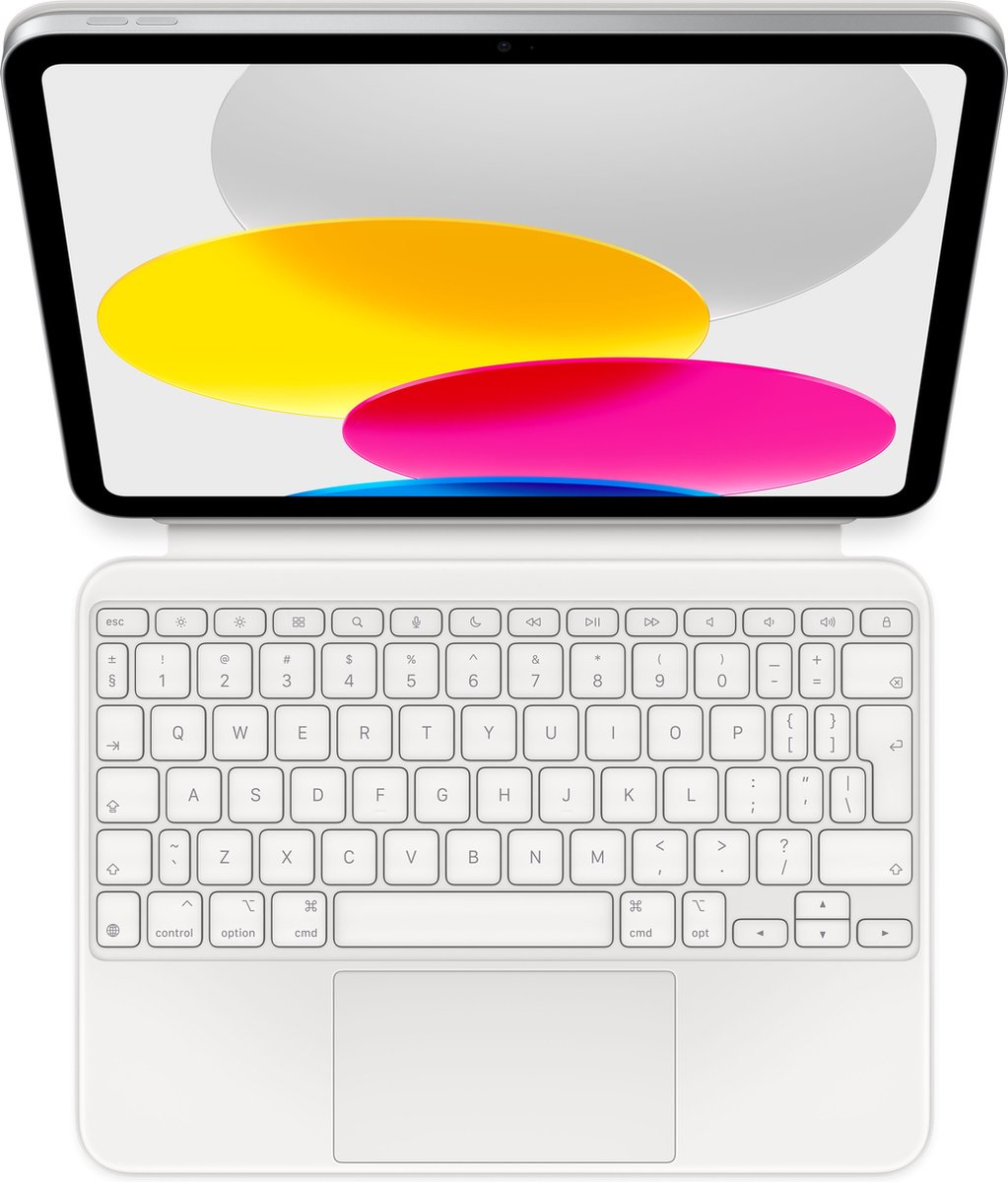 Apple Magic Keyboard Folio voor iPad (10e generatie) - 10.9 inch (2022) - QWERTY - Wit