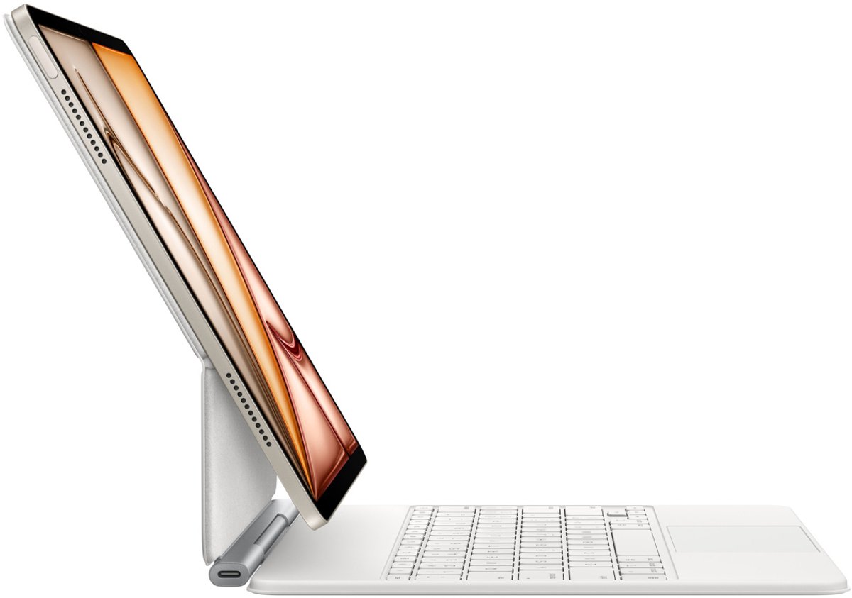 Apple Magic Keyboard - iPad Air 13 inch (2024 / 2025) - QWERTY NL - Wit