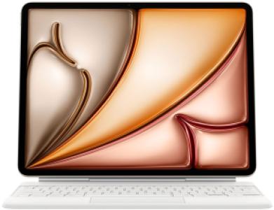 Apple Magic Keyboard - iPad Air 13 inch (2024 / 2025) - QWERTY NL - Wit