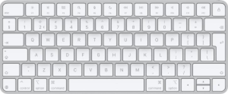 Apple Magic Keyboard - QWERTY - Bluetooth - Wit