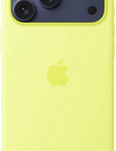 Apple Siliconenhoesje met MagSafe voor iPhone 17 Pro Max - Geel