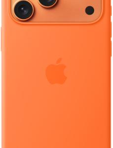 Apple Siliconenhoesje met MagSafe voor iPhone 17 Pro Max - Oranje