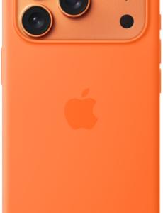 Apple Siliconenhoesje met MagSafe voor iPhone 17 Pro - Oranje