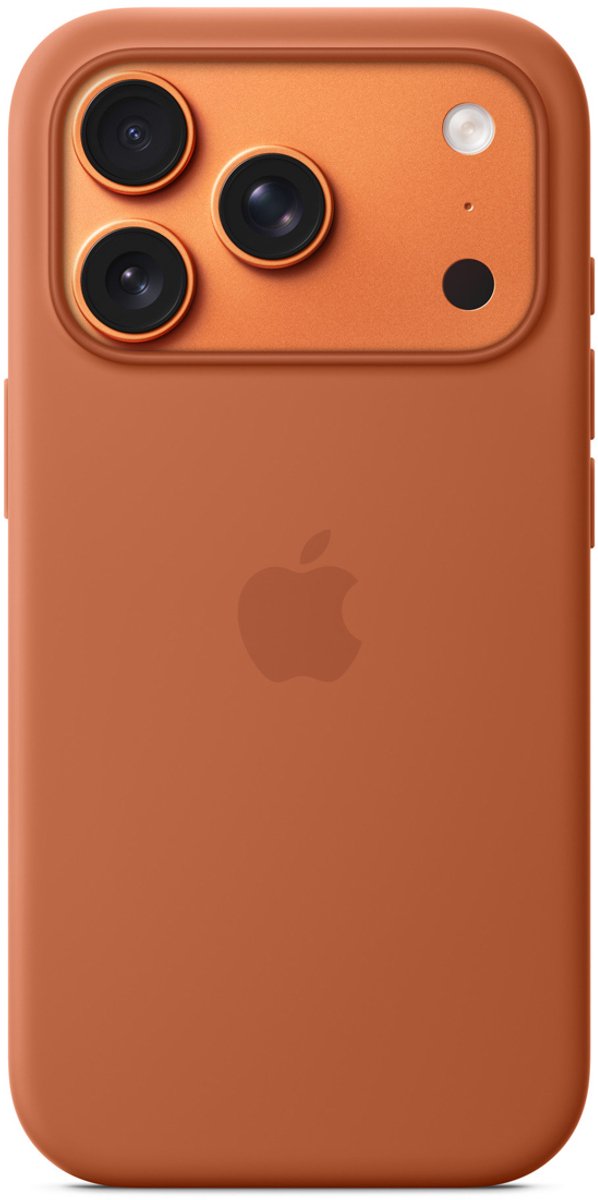 Apple Siliconenhoesje met MagSafe voor iPhone 17 Pro - Terracotta