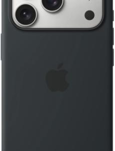 Apple Siliconenhoesje met MagSafe voor iPhone 17 Pro - Zwart