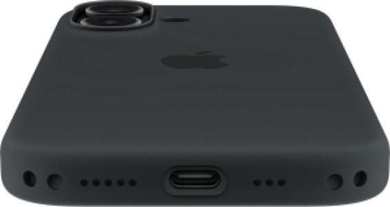 Apple Siliconenhoesje met MagSafe voor iPhone 17 - Zwart