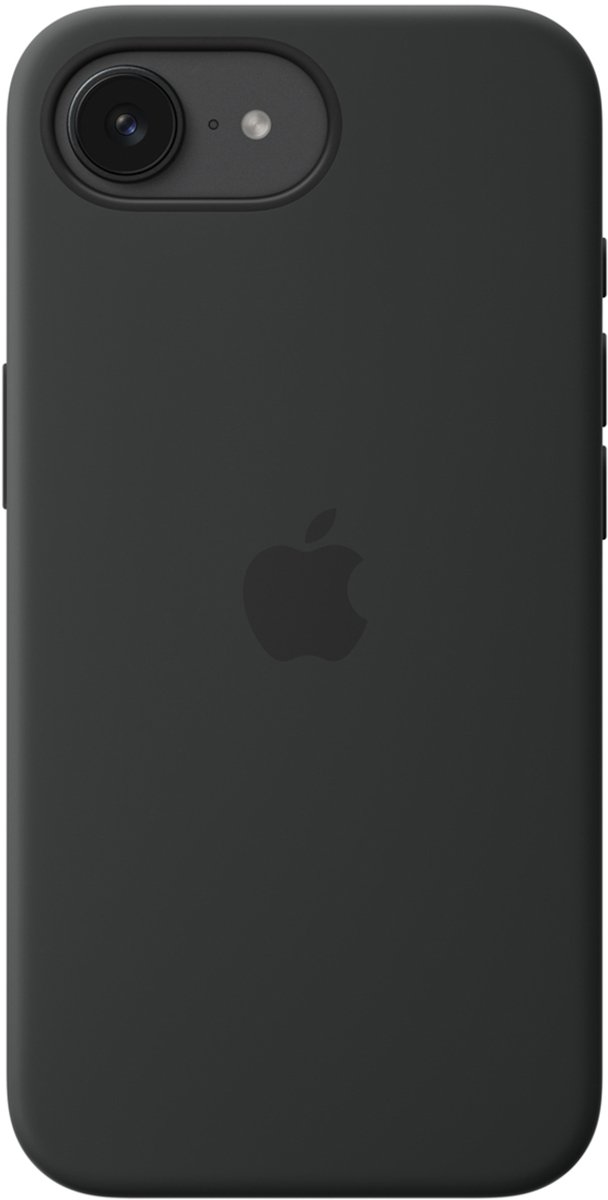 Apple Siliconenhoesje iPhone 16e - Zwart
