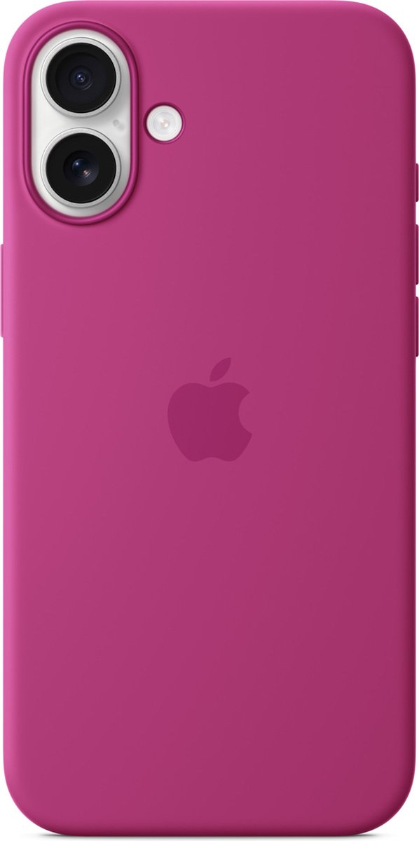 Apple Siliconen Hoesje met MagSafe voor iPhone 16 Plus - Fuchsia