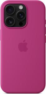 Apple Siliconen Hoesje met MagSafe voor iPhone 16 Pro - Fuchsia