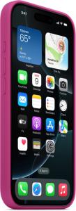 Apple Siliconen Hoesje met MagSafe voor iPhone 16 Pro Max - Fuchsia