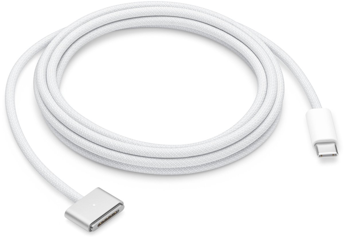 Apple USB-C naar MagSafe 3 Kabel - 2m - Zilver