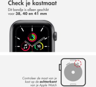 Apple Sport Band (38/40/41/42mm) - Black Unity