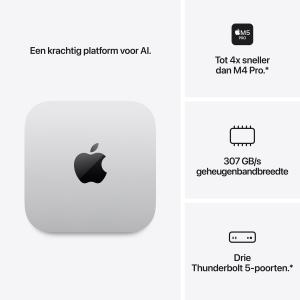 Apple Mac mini (2026) - M5 Pro - 24GB - 512GB - Zilver