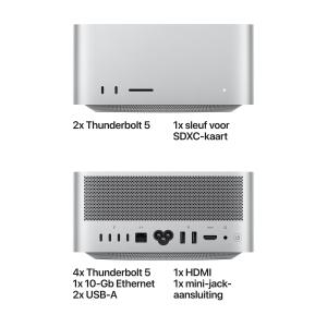Apple Mac Studio (2026) - M5 Ultra - 96GB - 1TB - Zilver