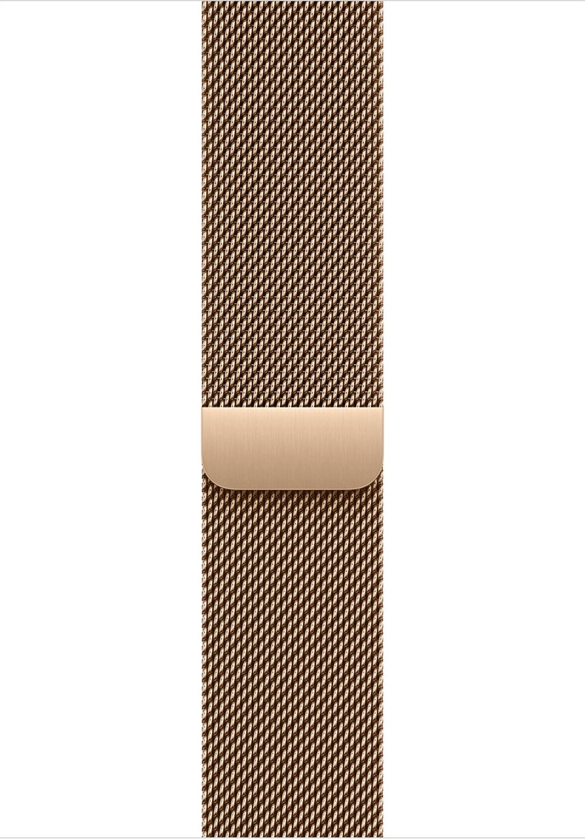 Apple Watch Milanese Loop - 46mm - S/M - Goud