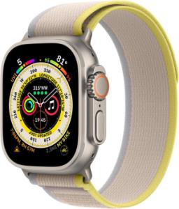 Apple Watch Ultra Trail Band - 49mm - Small/Medium - Geel/Beige