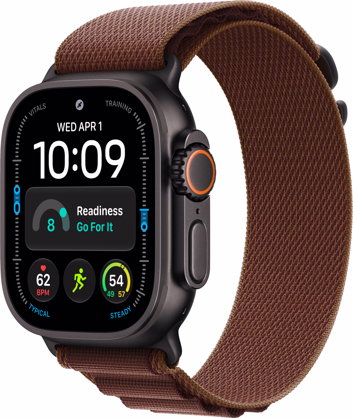 Apple Watch Ultra 4 - 49mm - GPS + Cellular - Alpine Band M - Zwart