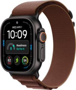 Apple Watch Ultra 4 - 49mm - GPS + Cellular - Alpine Band M - Zwart