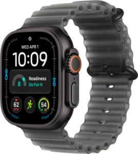 Apple Watch Ultra 4 - 49mm - GPS + Cellular - Ocean Band - Zwart