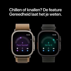 Apple Watch Ultra 4 - 49mm - GPS + Cellular - Alpine Band M - Zwart